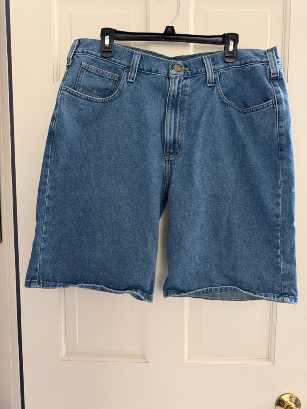 Carhartt Men's Blue Denim Jean Shorts